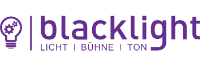 Logo von blacklight, einer Firma für Licht, Bühne und Ton.