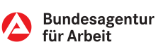 Logo der Bundesagentur für Arbeit mit dem Schriftzug