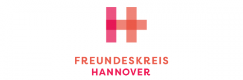 Logo des Freundeskreises Hannover mit einem farbigen Symbol und dem Schriftzug „FREUNDESKREIS HANNOVER“.