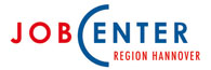 Logo des Jobcenters Region Hannover mit dem Schriftzug